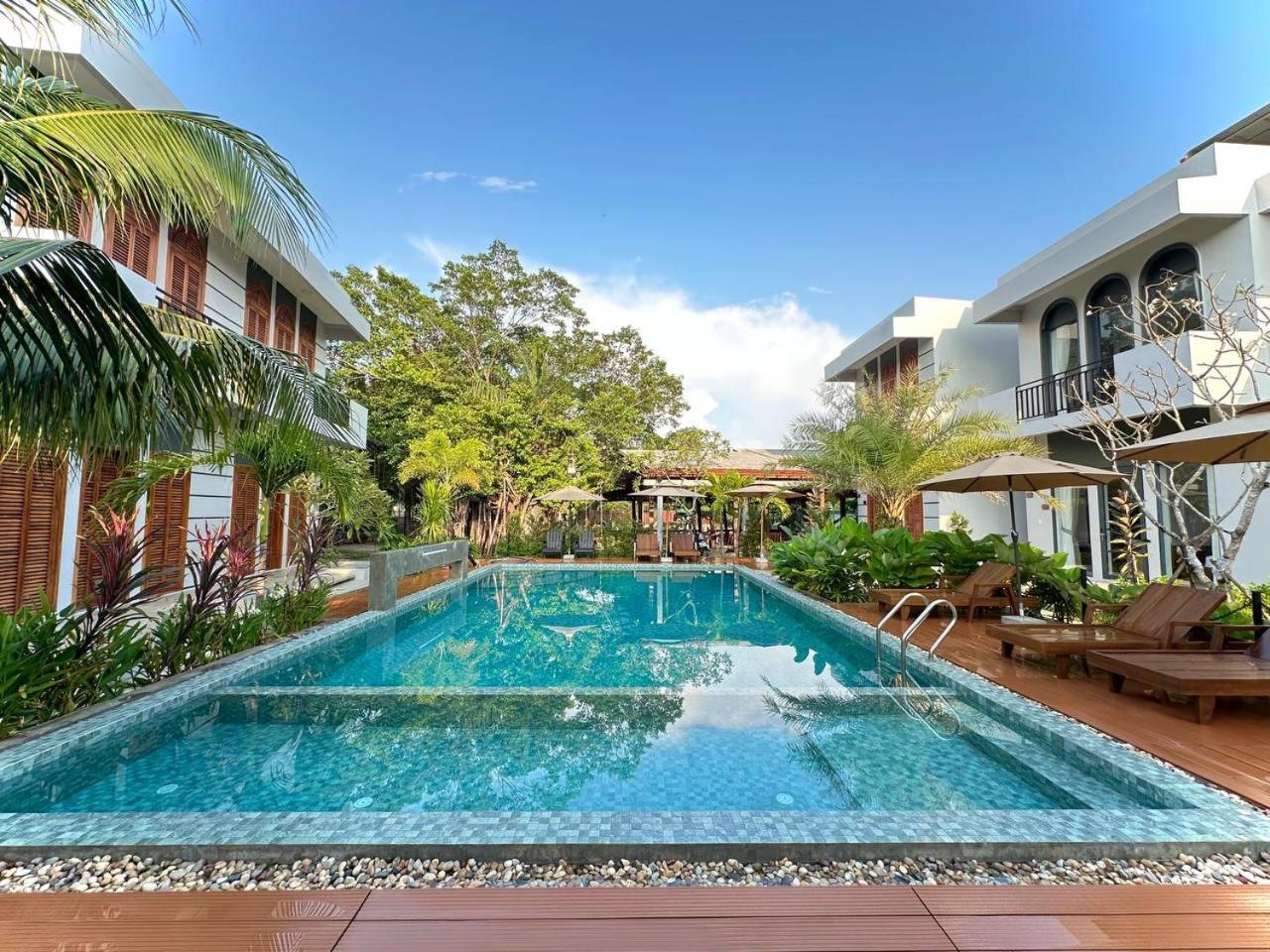 The R&B Boutique Otel Kampot Dış mekan fotoğraf