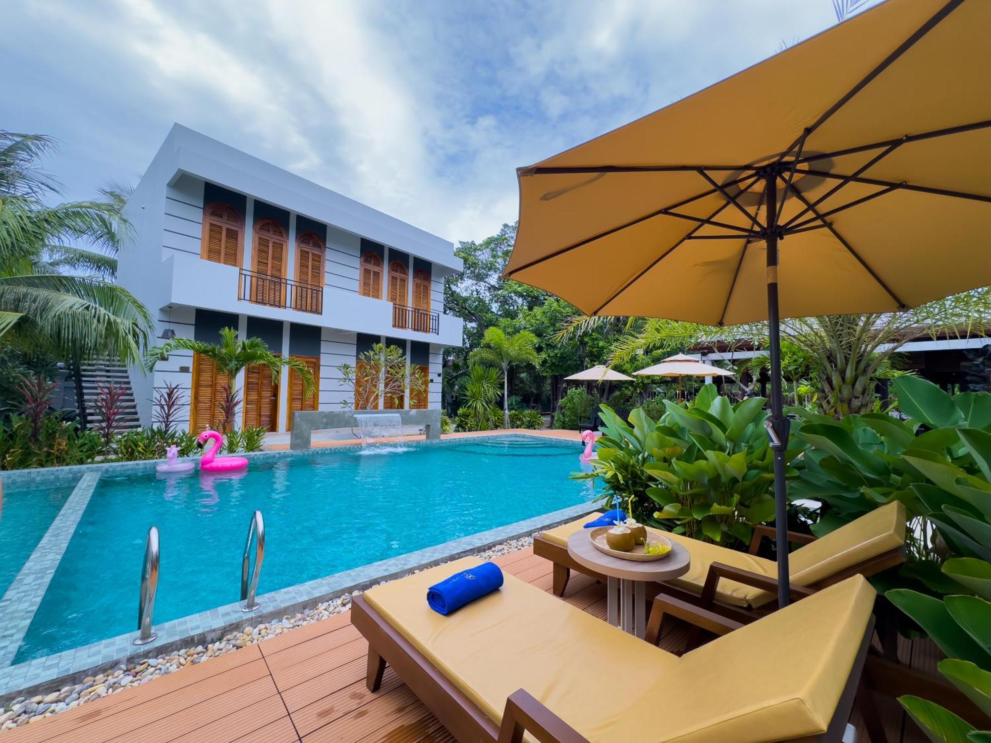 The R&B Boutique Otel Kampot Dış mekan fotoğraf
