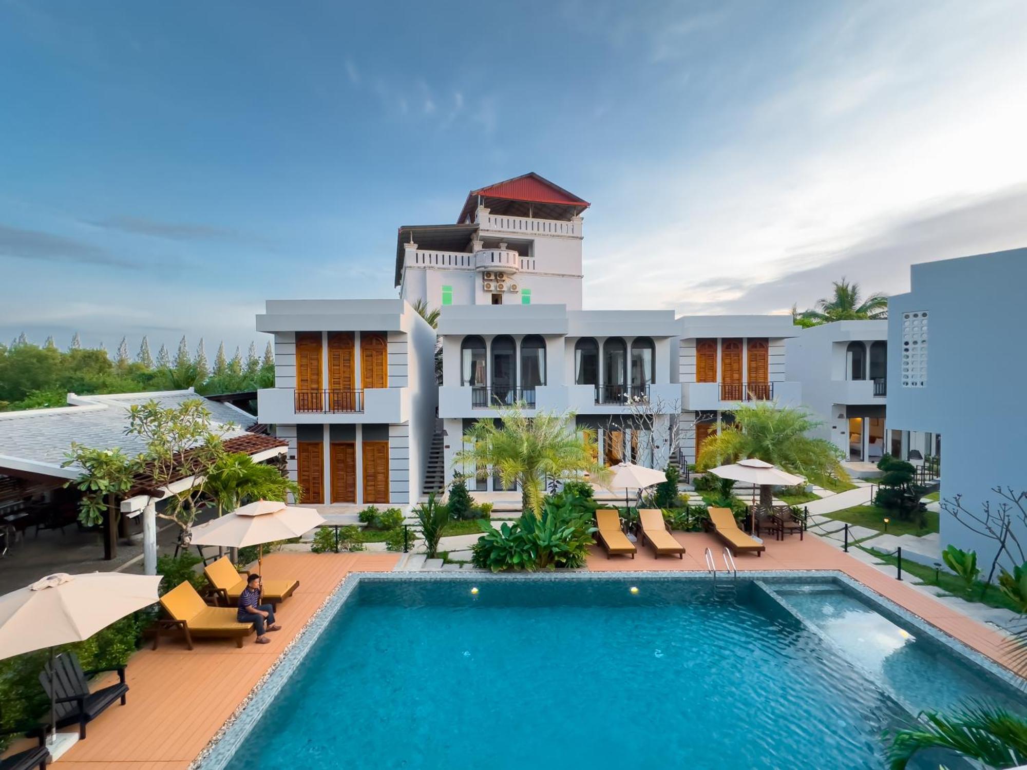 The R&B Boutique Otel Kampot Dış mekan fotoğraf