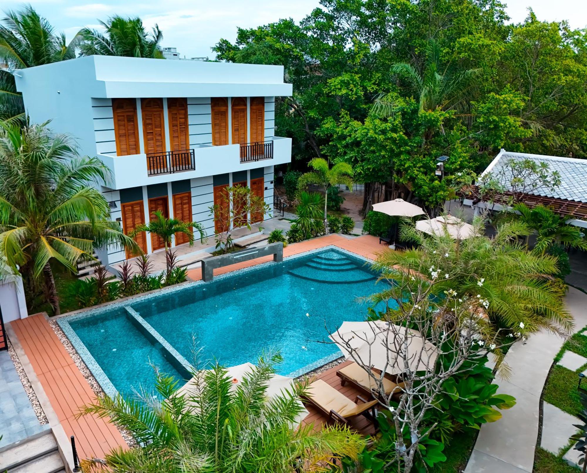 The R&B Boutique Otel Kampot Dış mekan fotoğraf