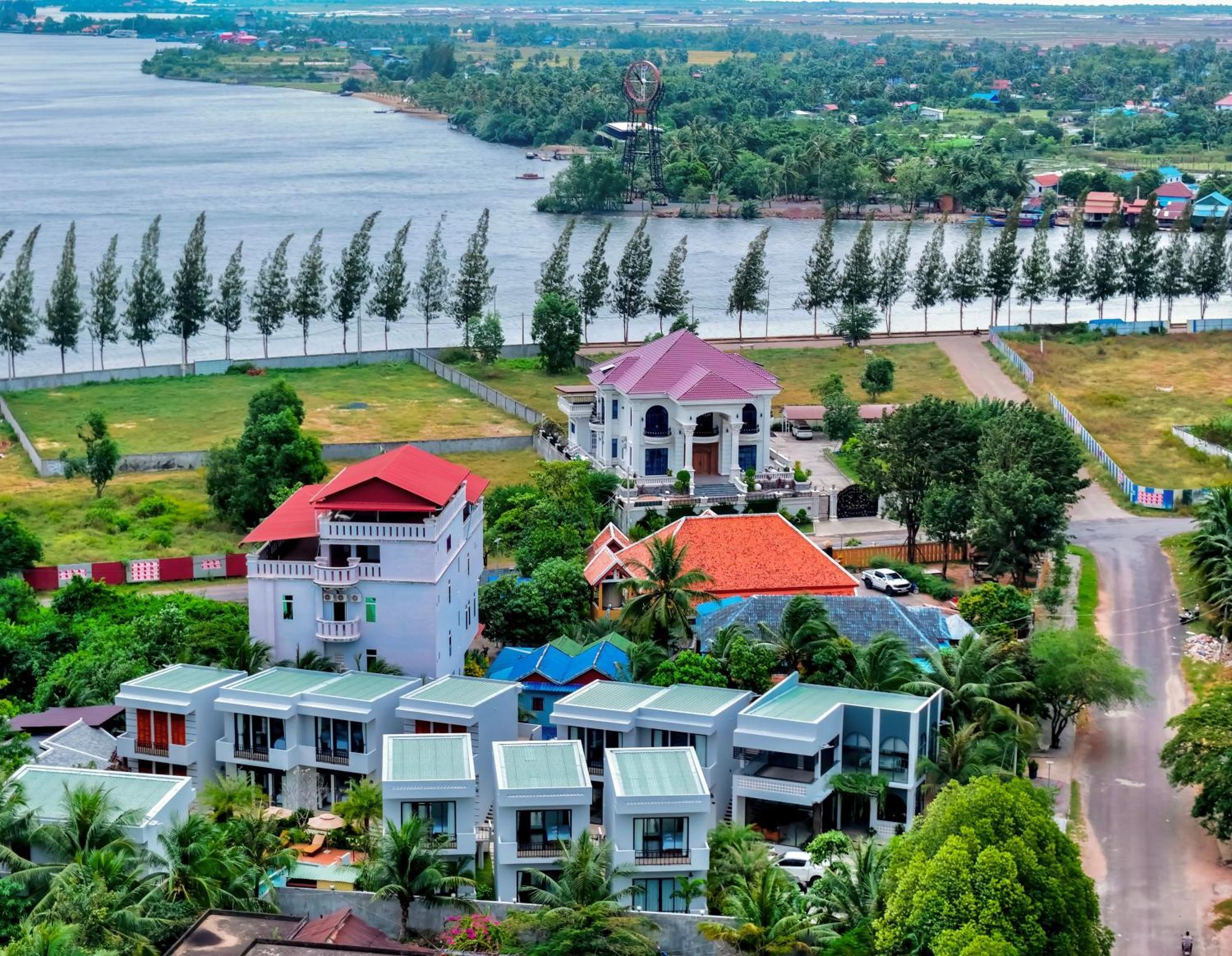 The R&B Boutique Otel Kampot Dış mekan fotoğraf