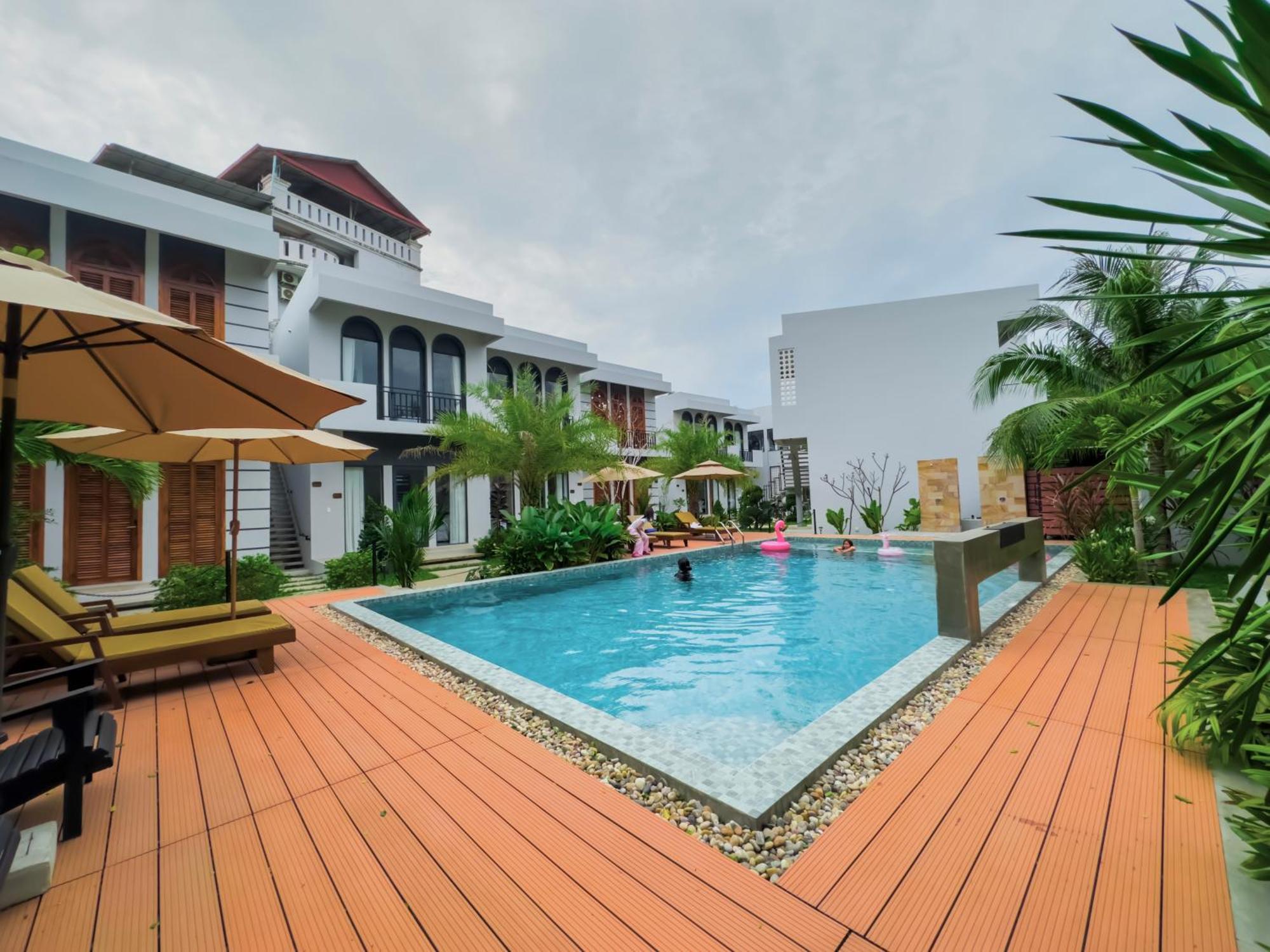 The R&B Boutique Otel Kampot Dış mekan fotoğraf