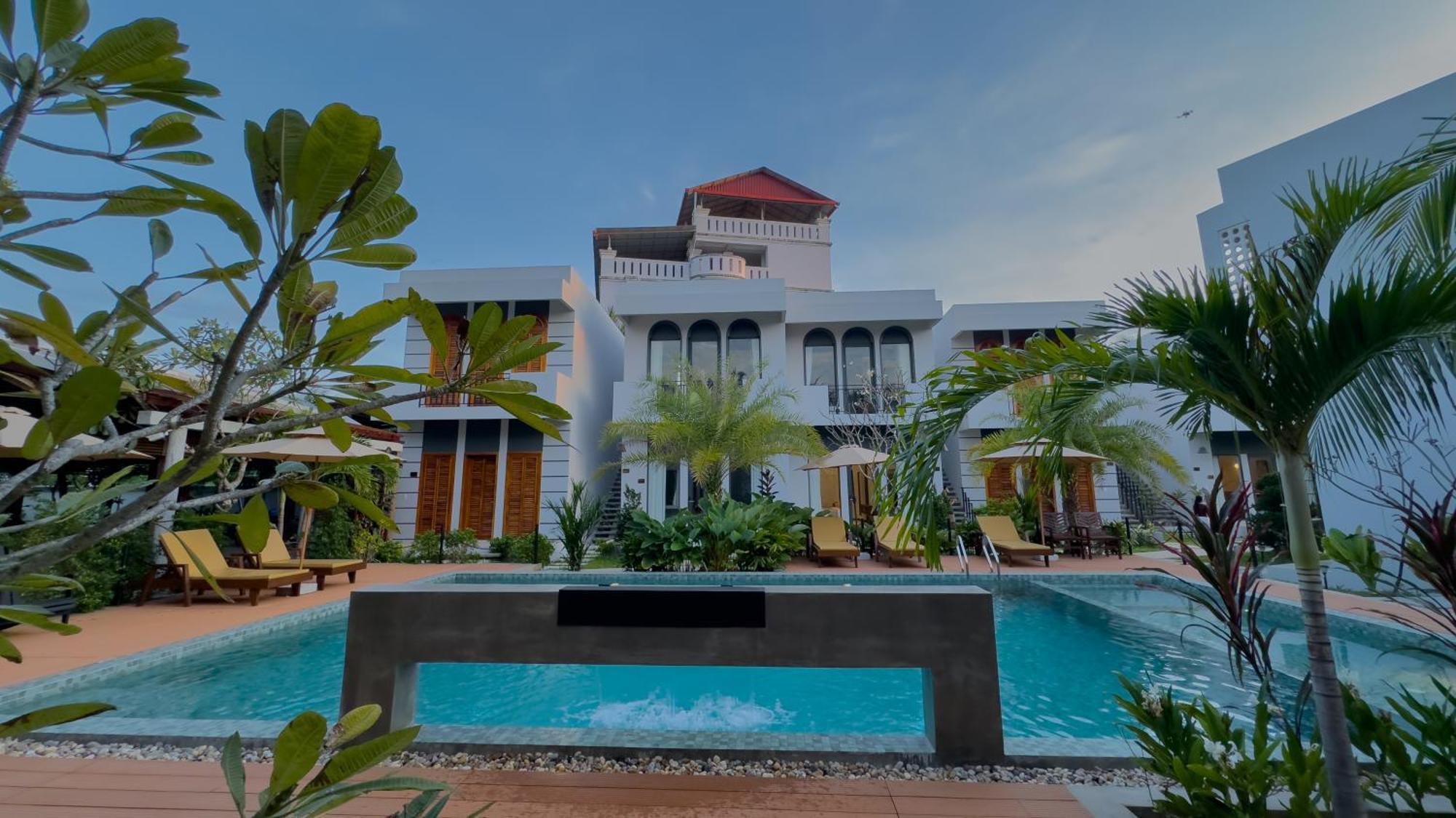 The R&B Boutique Otel Kampot Dış mekan fotoğraf